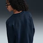 Nike Sportswear Club Fleece-Sweatshirt mit Rundhalsausschnitt für ältere Kinder