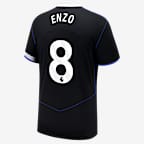 Enzo Fernández Chelsea 2025/26 Stadium Third Men's Nike Dri-FIT Soccer Jersey