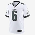 DeVonta Smith Philadelphia Eagles Men's Nike NFL Game Jersey - White