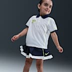 Conjunto de scooter de dos piezas para niños de preescolar Nike Red Dri-FIT