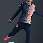Stickade fotbollsbyxor FC Barcelona Strike (tredjeställ) Nike Dri-FIT Total 90 för kvinnor