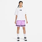 Sabrina Boxy Basketball Tee