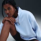 Sudadera oversized con cierre de 1/4 para mujer Nike Sportswear Phoenix Fleece