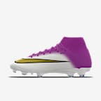 Nike Mercurial Superfly 11 Academy By You Custom Firm-Ground High-Top Football Boots - Multi-Colour/Multi-Colour