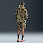 Nike Tech Men's Dri-FIT Woven Camo Windrunner Oversized Jacket