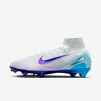 Nike Mercurial Superfly 10 Elite AS FG fotballsko med høy profil - Hvit/Flerfarget