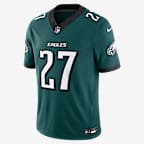 Jersey Nike Dri-FIT de la NFL Limited para hombre Quinyon Mitchell Philadelphia Eagles - Verde/Negro