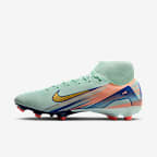 Nike Superfly 10 Academy Mercurial Dream Speed MG high top voetbalschoenen (meerdere ondergronden) - Barely Green/Crimson Pulse/Metallic Gold Coin