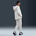 Huvtröja med hel dragkedja Nike Sportswear Tech Fleece Windrunner för kvinnor