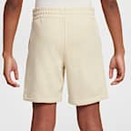 Nike Sportswear Club Big Kids' French Terry Shorts