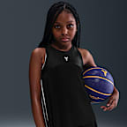 Camiseta de tirantes de básquetbol para niña talla grande Kobe