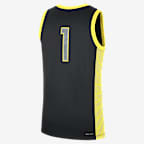 Jersey de básquetbol universitario Nike para hombre Oregon Replica