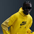 Sudadera con gorro sin cierre de tejido Fleece para hombre Nike Air