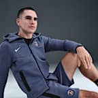 Paris Saint-Germain Tech Nike fotballshorts i fleece til herre