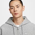 ナイキ ソロ スウッシュ メンズ フルジップ フリース パーカー