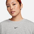 Nike Sportswear Women's French Terry Crew-Neck Crop Top