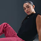 Nike Windrunner Women's High-Waisted Woven Open-Hem Trousers