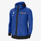 Felpa con cappuccio Dallas Mavericks Showtime Nike Therma Flex NBA - Uomo