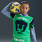 Jersey de fútbol Nike Dri-FIT Total 90 Replica de los Pumas UNAM alternativo 2025/26 Stadium para niños talla grande