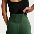 Nike Zenvy Women's High-Waisted Flared Leggings with No Front Seam