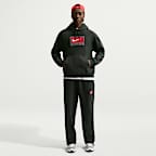 Nike Solo Swoosh Men's Fleece Pullover Hoodie