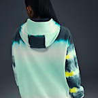 Sudadera con gorro sin cierre oversized estampada para mujer Nike Sportswear Phoenix Fleece x NorBlack NorWhite