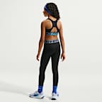 Bra deportivo con detalles brillantes para niños talla grande Nike Pro Swoosh