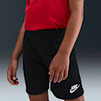 Conjunto de 2 piezas con shorts de tejido Knit Club para niños talla pequeña Nike