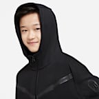 Nike Sportswear Tech Fleece Older Kids' (Boys') Full-Zip Hoodie