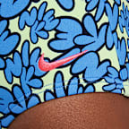 Traje de baño de una pieza de manga larga para niña talla grande Nike Swim