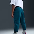 Conjunto de sudadera con gorro sin cierre y joggers de tejido Fleece infantil Nike