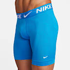 Nike Dri-FIT Essential Micro Long Boxer Briefs (3-Pack)