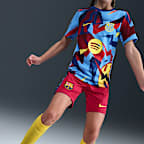 Short de foot Replica Nike Dri-FIT FC Barcelona 2025/26 Stadium 4e tenue pour ado