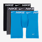 Nike Dri-FIT Essential Micro Long Boxer Briefs (3-Pack)