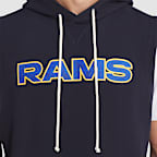 Los Angeles Rams Rivalries Collection Sideline Men's Nike Dri-FIT NFL Sleeveless Pullover Hoodie