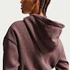 Nike Sportswear Phoenix Fleece Women's Loose Full-Zip Cropped Hoodie