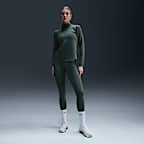 Camiseta de medio cierre con manga larga para mujer Nike Therma-FIT One