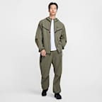 나이키 테크 윈드러너 남성 우븐 풀집 재킷