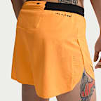 กางเกงวิ่งขาสั้น 4 นิ้วมีซับในผู้ชาย Dri-FIT ADV Nike AeroSwift