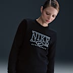 Sudadera de cuello redondo para mujer Nike Sportswear Club Fleece
