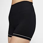 กางเกงปั่นจักรยานขาสั้น 5 นิ้วเอวสูงผู้หญิง Nike One Rib