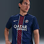 เสื้อแข่งฟุตบอล Authentic ผู้ชาย Nike Dri-FIT ADV Paris Saint-Germain 2025/26 Match Home