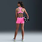 Conjunto de shorts y bikini de espalda deportiva para niña talla grande Nike Swim