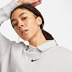 Sudadera oversized de cuello redondo de tejido Fleece para mujer Nike Sportswear Phoenix