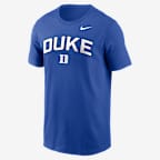 Duke Primetime Arch Stack Men's Nike College T-Shirt - Royal