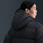 나이키 스포츠웨어 메트로 여성 써마 핏 루즈 핏 후드 패딩 재킷