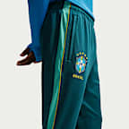 Brazil Strike Men's Nike Dri-FIT Soccer Knit Pants