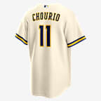 Jackson Chourio Milwaukee Brewers Men's Nike MLB Replica Jersey