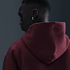 Sudadera con gorro de tejido Fleece de cierre completo para hombre Nike Solo Swoosh