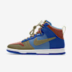 Chaussure personnalisable Nike Dunk High By You pour femme - Multicolore/Multicolore/Multicolore